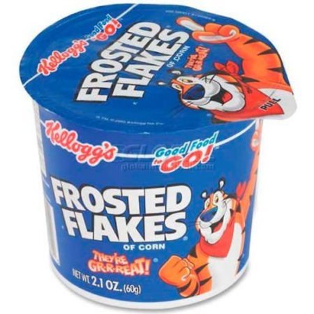KELLOGGS Kelloggs Cereal-In-A-Cup, Frosted Flakes, 2.1 Oz, 6/Pack KEB01468